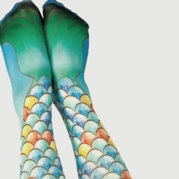 Bits and Pieces Mermaid Socks, 3 Pairs - Picture 5 of 6